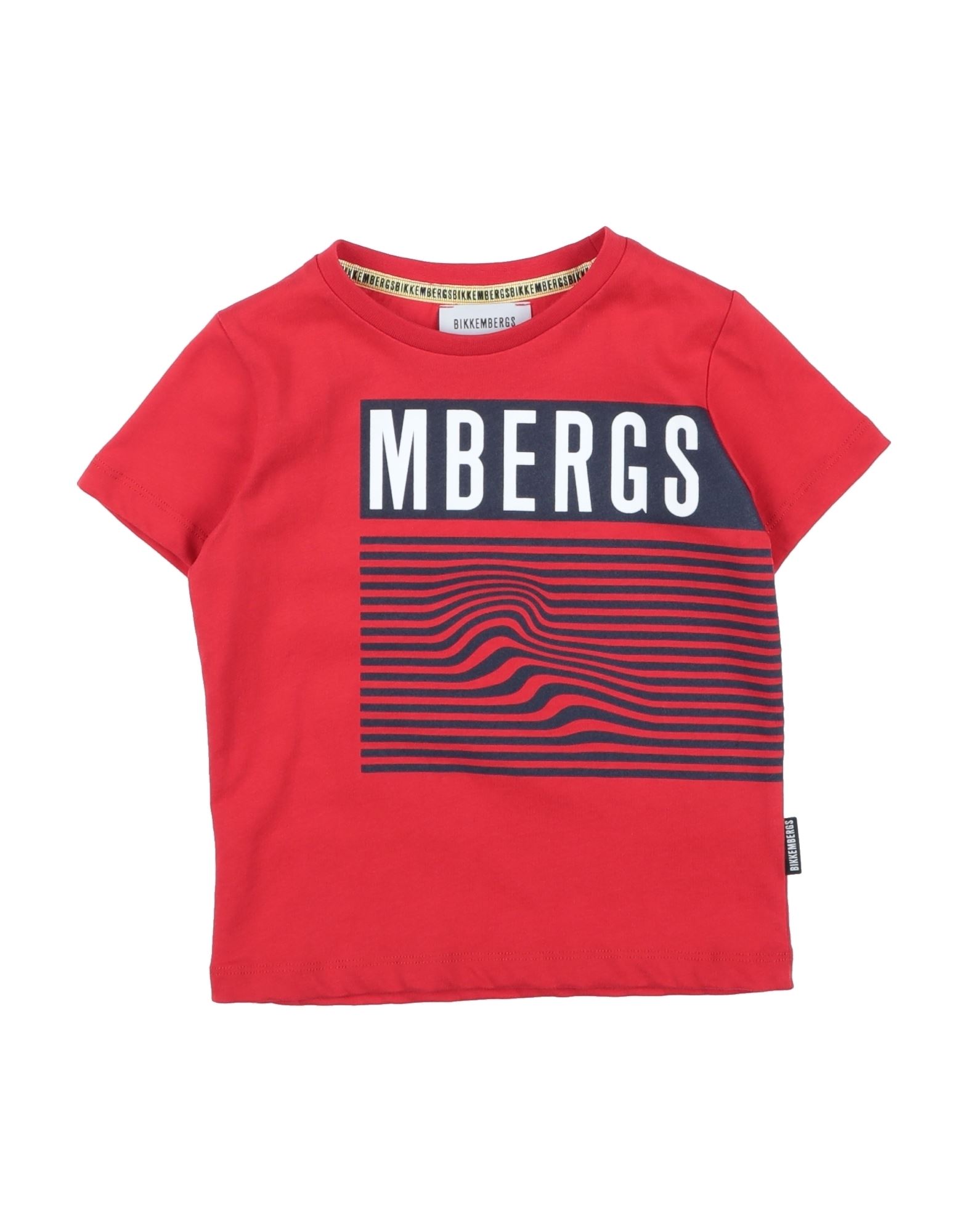 BIKKEMBERGS T-shirts Kinder Rot von BIKKEMBERGS