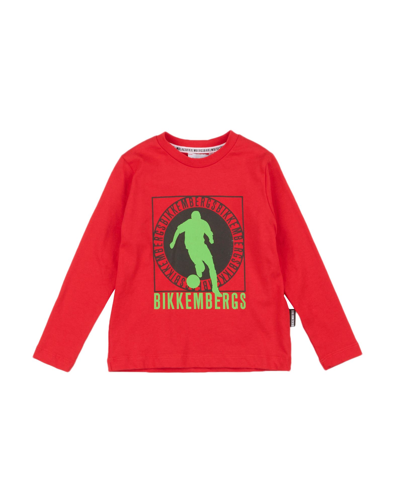 BIKKEMBERGS T-shirts Kinder Rot von BIKKEMBERGS