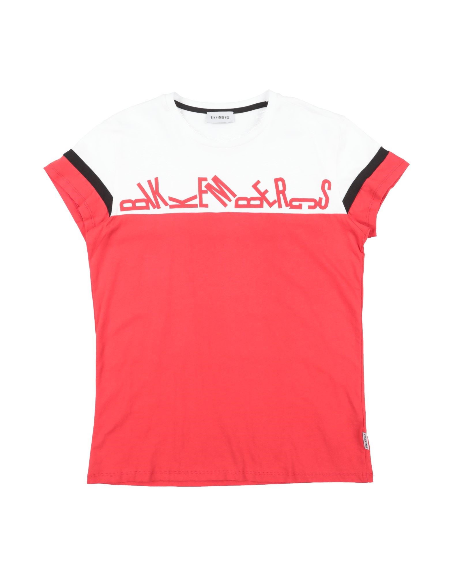 BIKKEMBERGS T-shirts Kinder Rot von BIKKEMBERGS