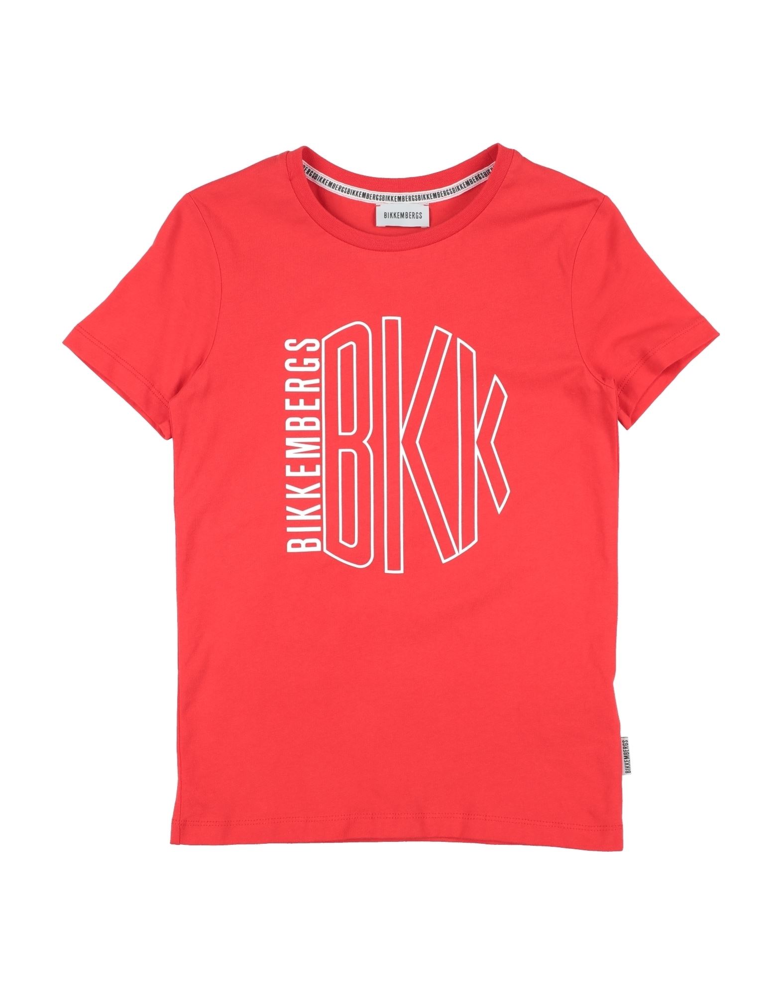BIKKEMBERGS T-shirts Kinder Rot von BIKKEMBERGS