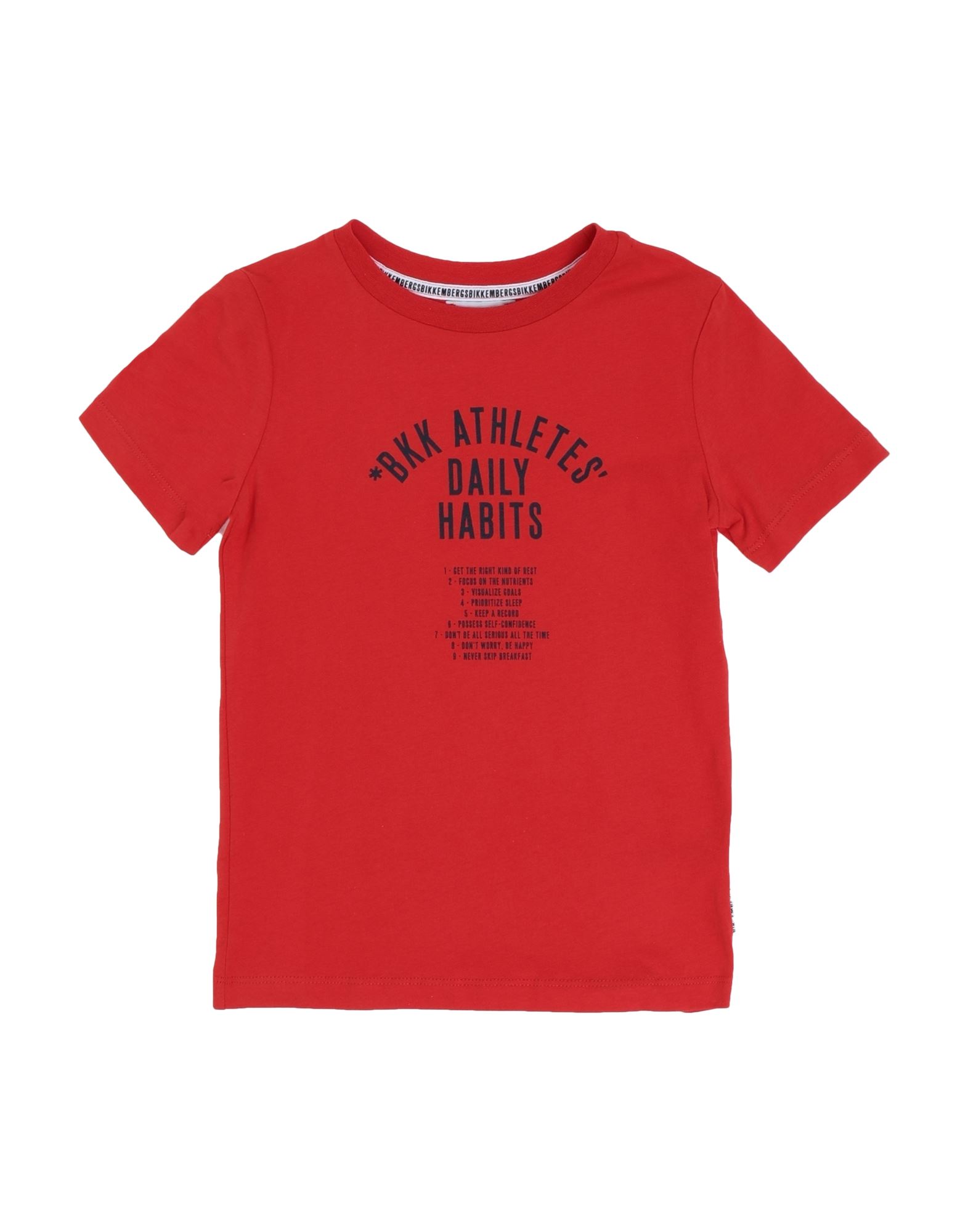 BIKKEMBERGS T-shirts Kinder Rot von BIKKEMBERGS