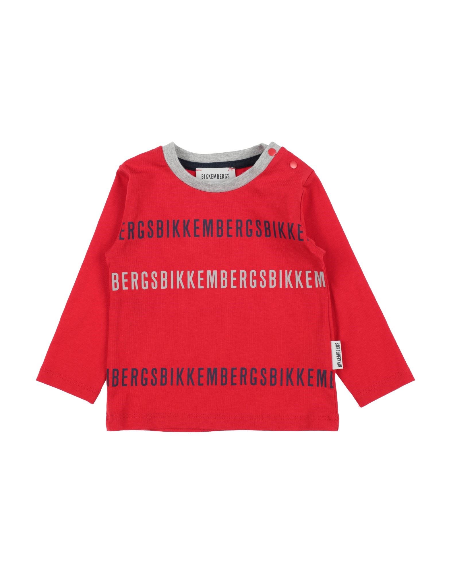 BIKKEMBERGS T-shirts Kinder Rot von BIKKEMBERGS