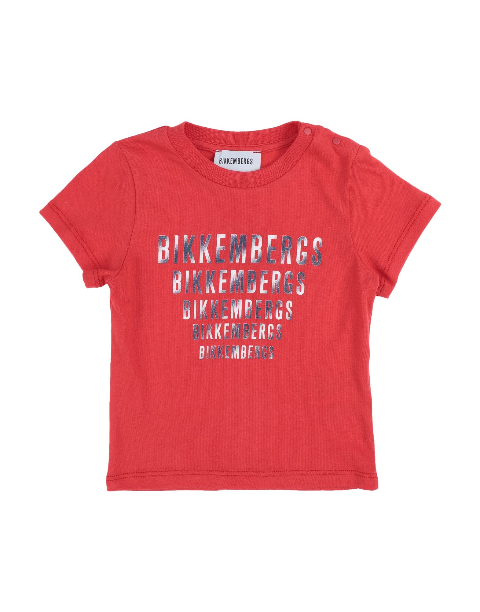 BIKKEMBERGS T-shirts Kinder Rot von BIKKEMBERGS