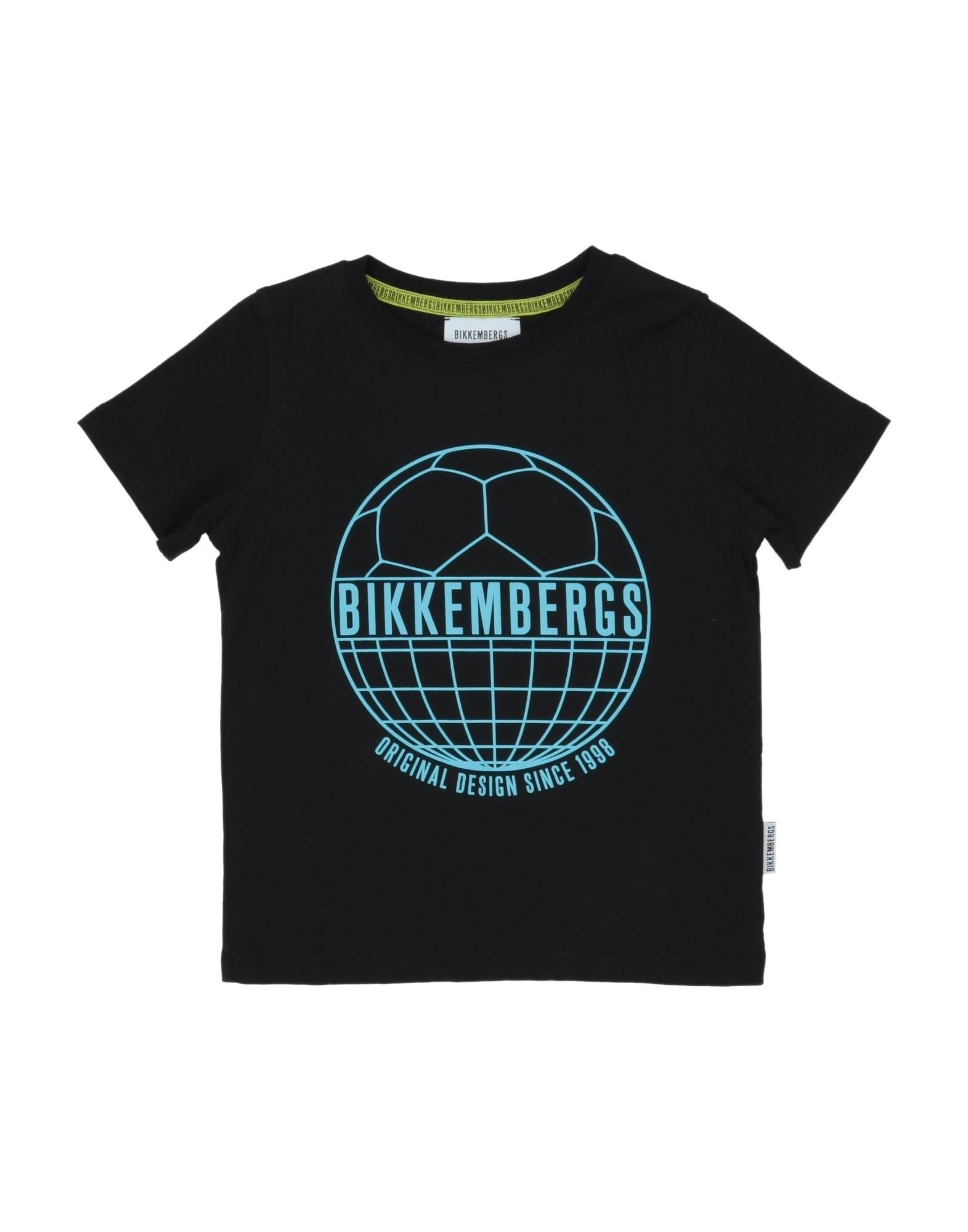 BIKKEMBERGS T-shirts Kinder Schwarz von BIKKEMBERGS