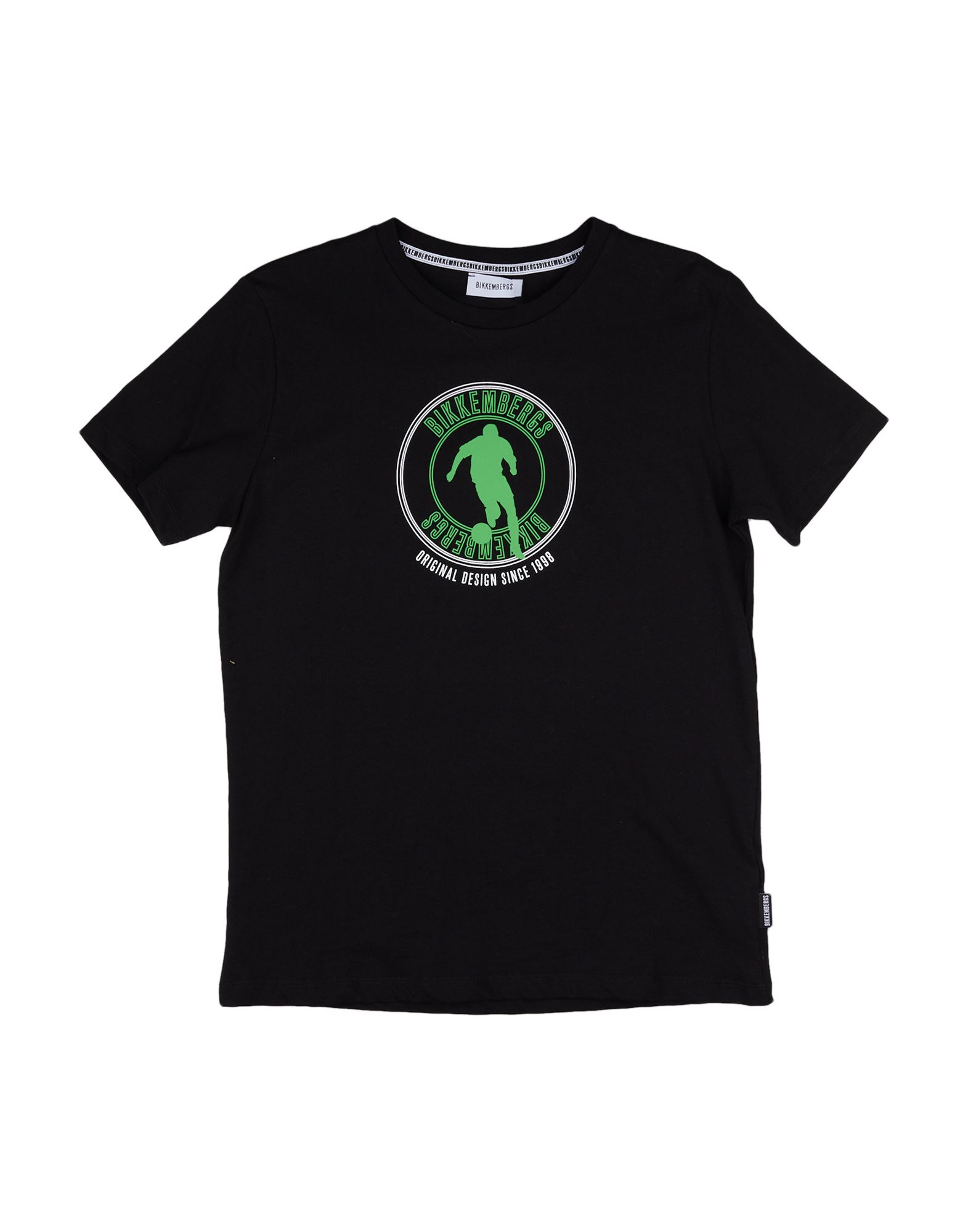 BIKKEMBERGS T-shirts Kinder Schwarz von BIKKEMBERGS