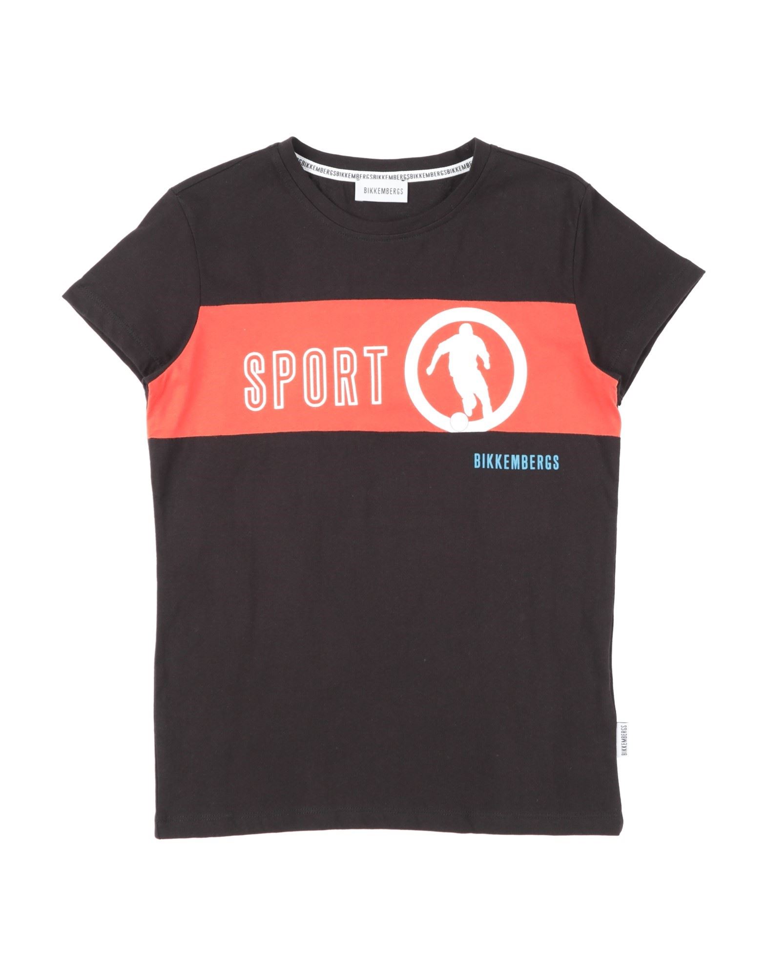 BIKKEMBERGS T-shirts Kinder Schwarz von BIKKEMBERGS