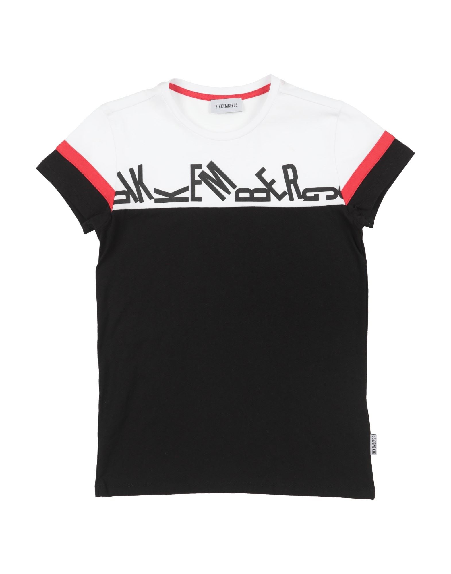 BIKKEMBERGS T-shirts Kinder Schwarz von BIKKEMBERGS