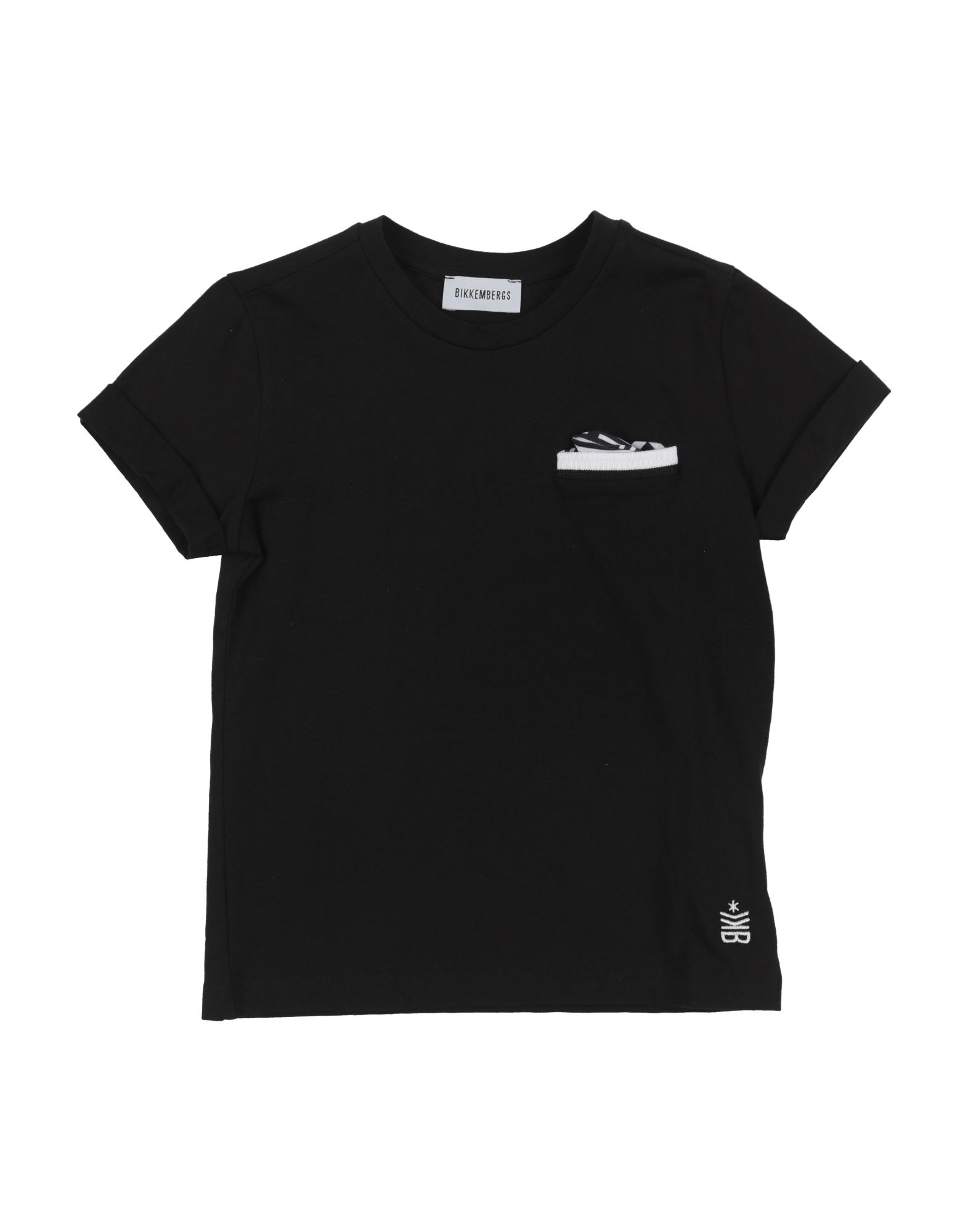 BIKKEMBERGS T-shirts Kinder Schwarz von BIKKEMBERGS