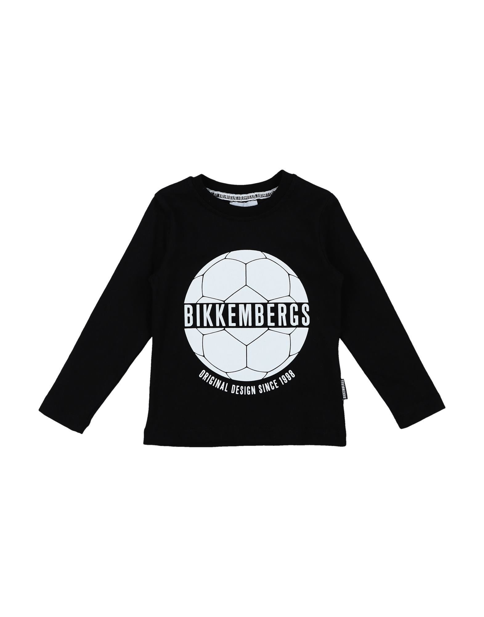 BIKKEMBERGS T-shirts Kinder Schwarz von BIKKEMBERGS