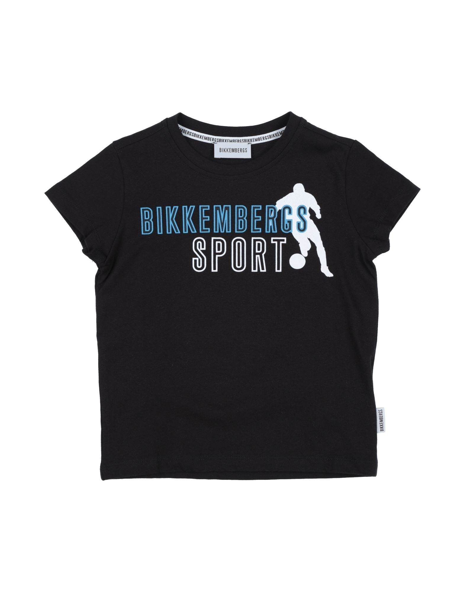 BIKKEMBERGS T-shirts Kinder Schwarz von BIKKEMBERGS