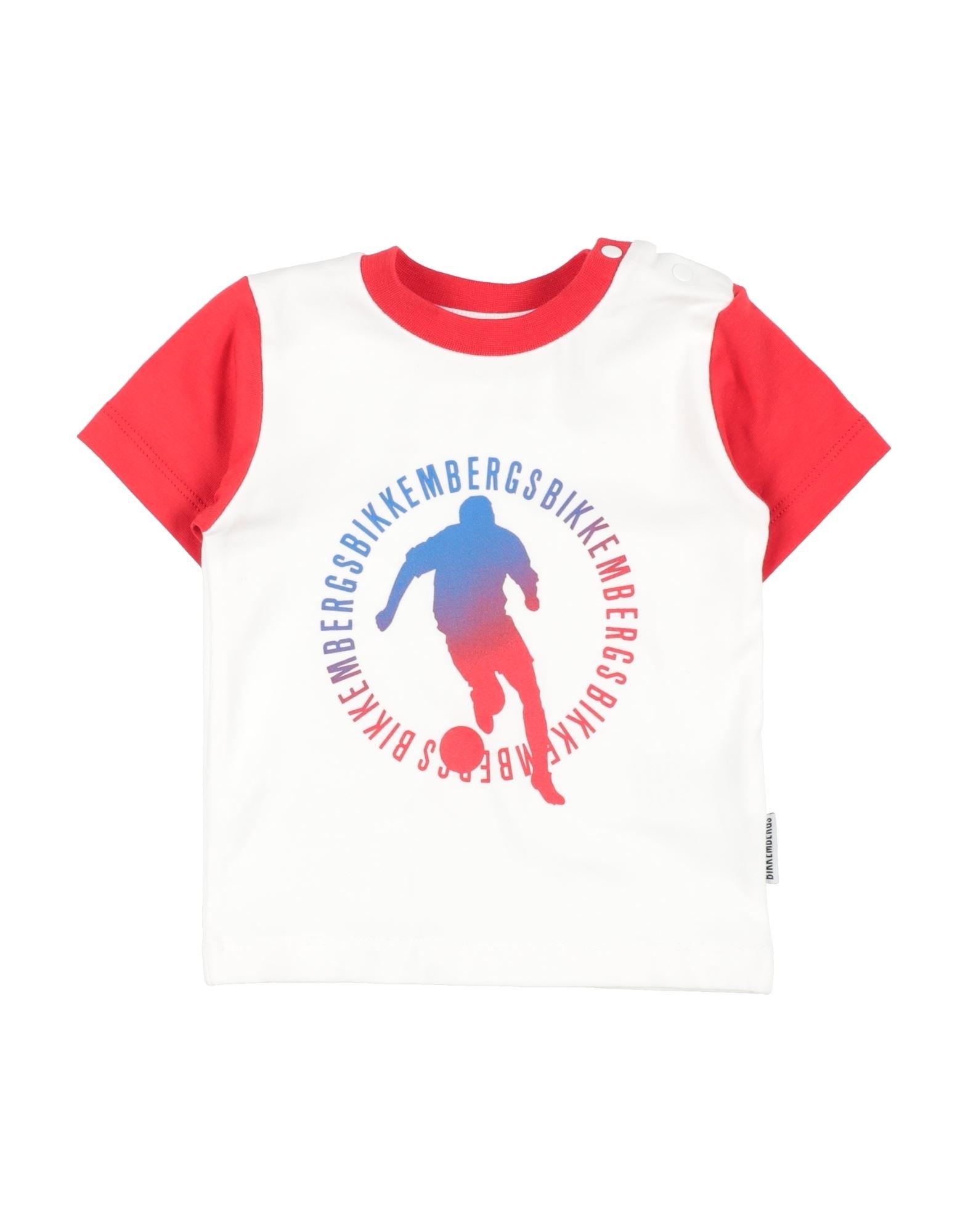 BIKKEMBERGS T-shirts Kinder Weiß von BIKKEMBERGS