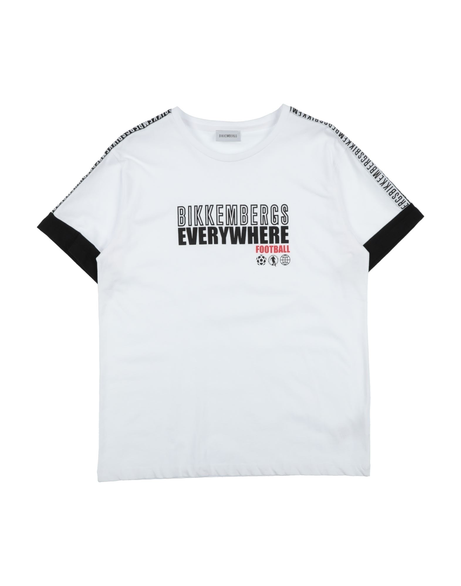 BIKKEMBERGS T-shirts Kinder Weiß von BIKKEMBERGS