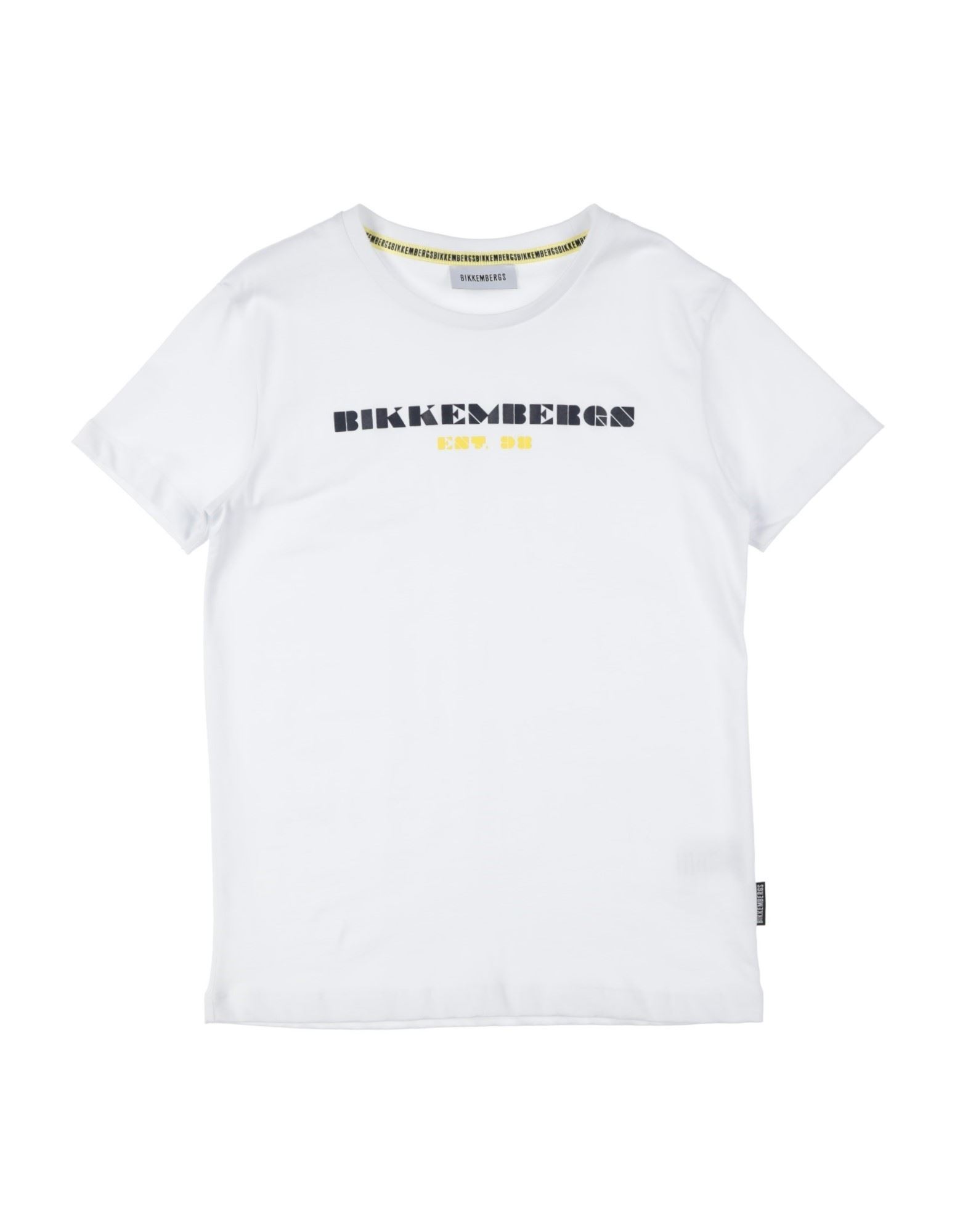 BIKKEMBERGS T-shirts Kinder Weiß von BIKKEMBERGS