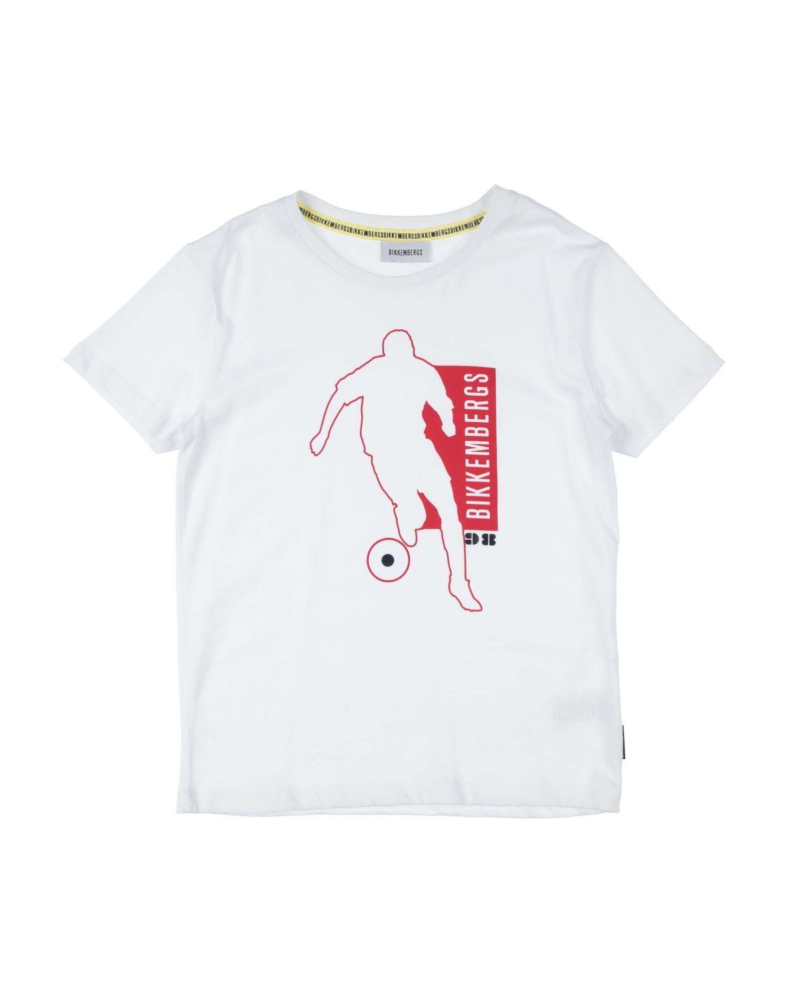 BIKKEMBERGS T-shirts Kinder Weiß von BIKKEMBERGS