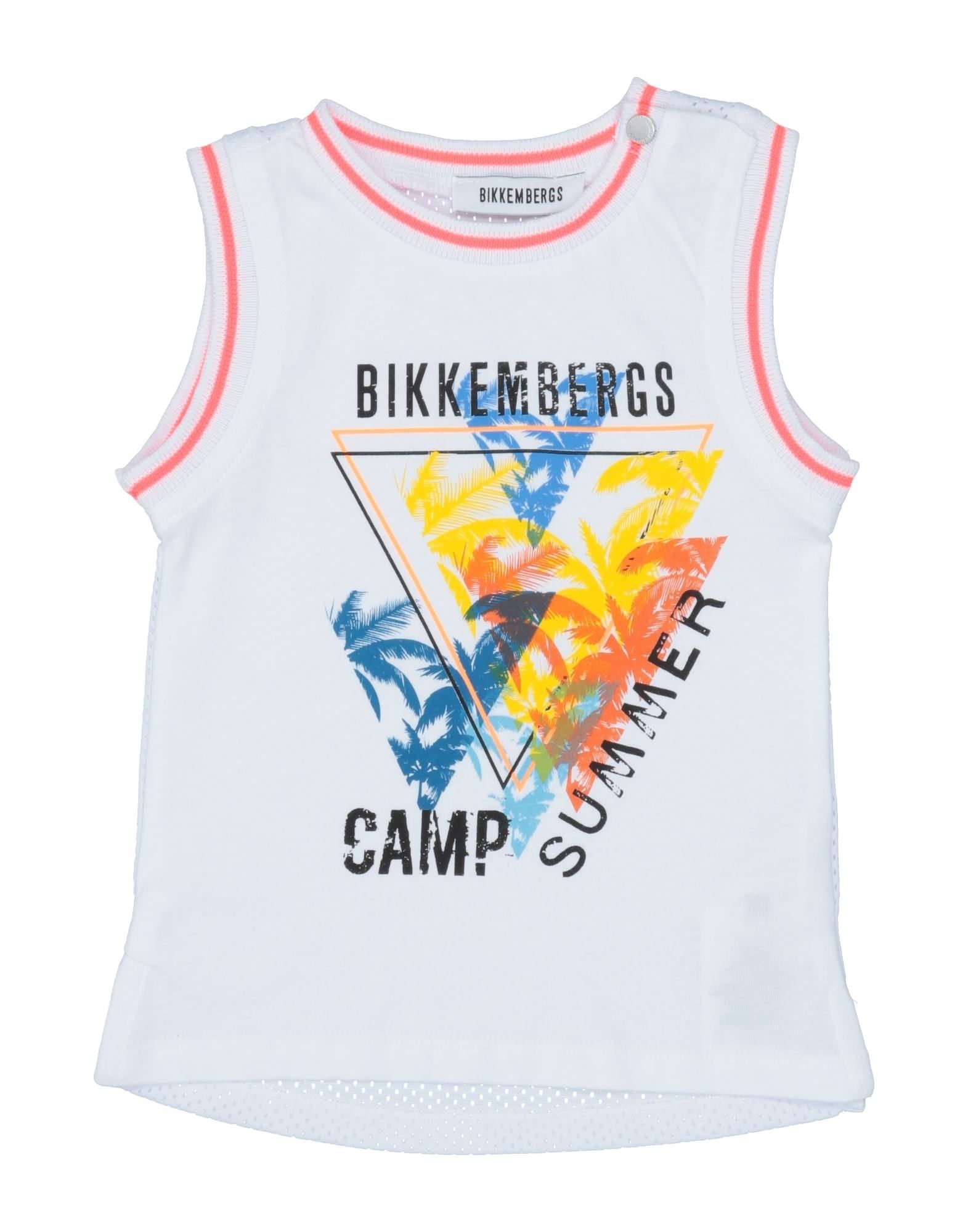 BIKKEMBERGS T-shirts Kinder Weiß von BIKKEMBERGS