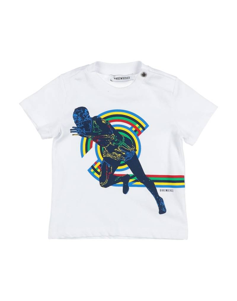BIKKEMBERGS T-shirts Kinder Weiß von BIKKEMBERGS