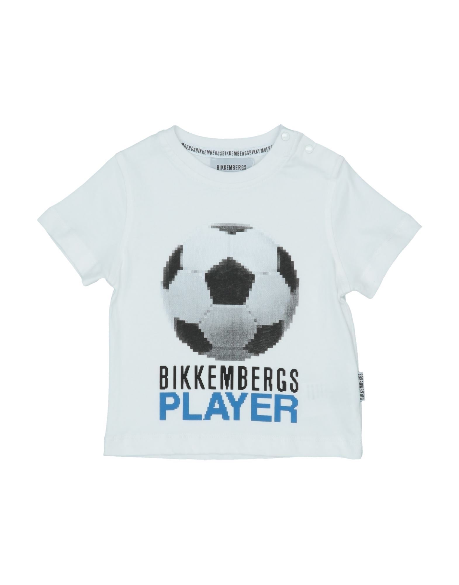 BIKKEMBERGS T-shirts Kinder Weiß von BIKKEMBERGS