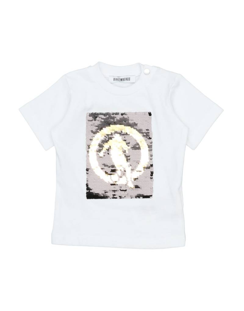 BIKKEMBERGS T-shirts Kinder Weiß von BIKKEMBERGS