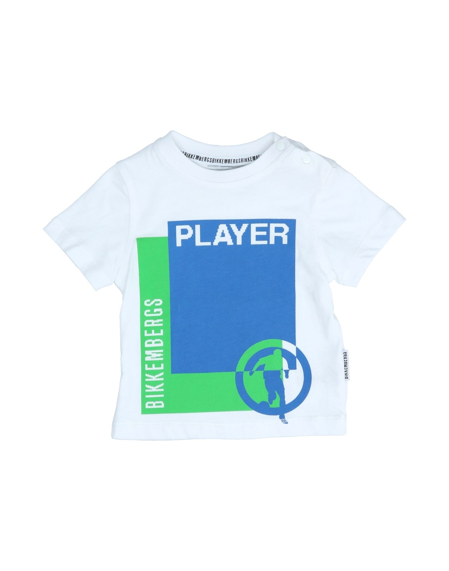 BIKKEMBERGS T-shirts Kinder Weiß von BIKKEMBERGS