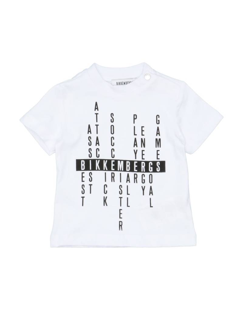 BIKKEMBERGS T-shirts Kinder Weiß von BIKKEMBERGS