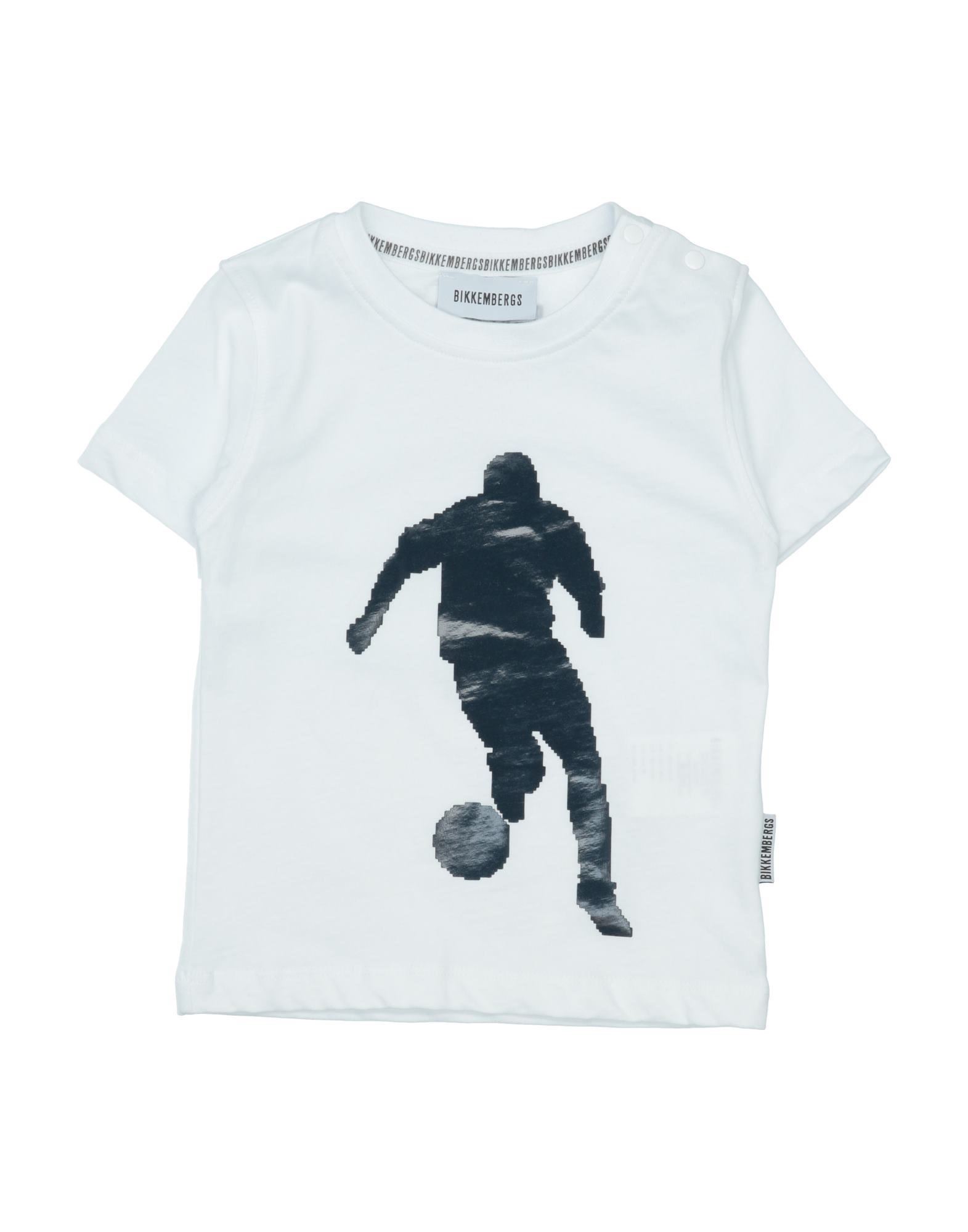 BIKKEMBERGS T-shirts Kinder Weiß von BIKKEMBERGS