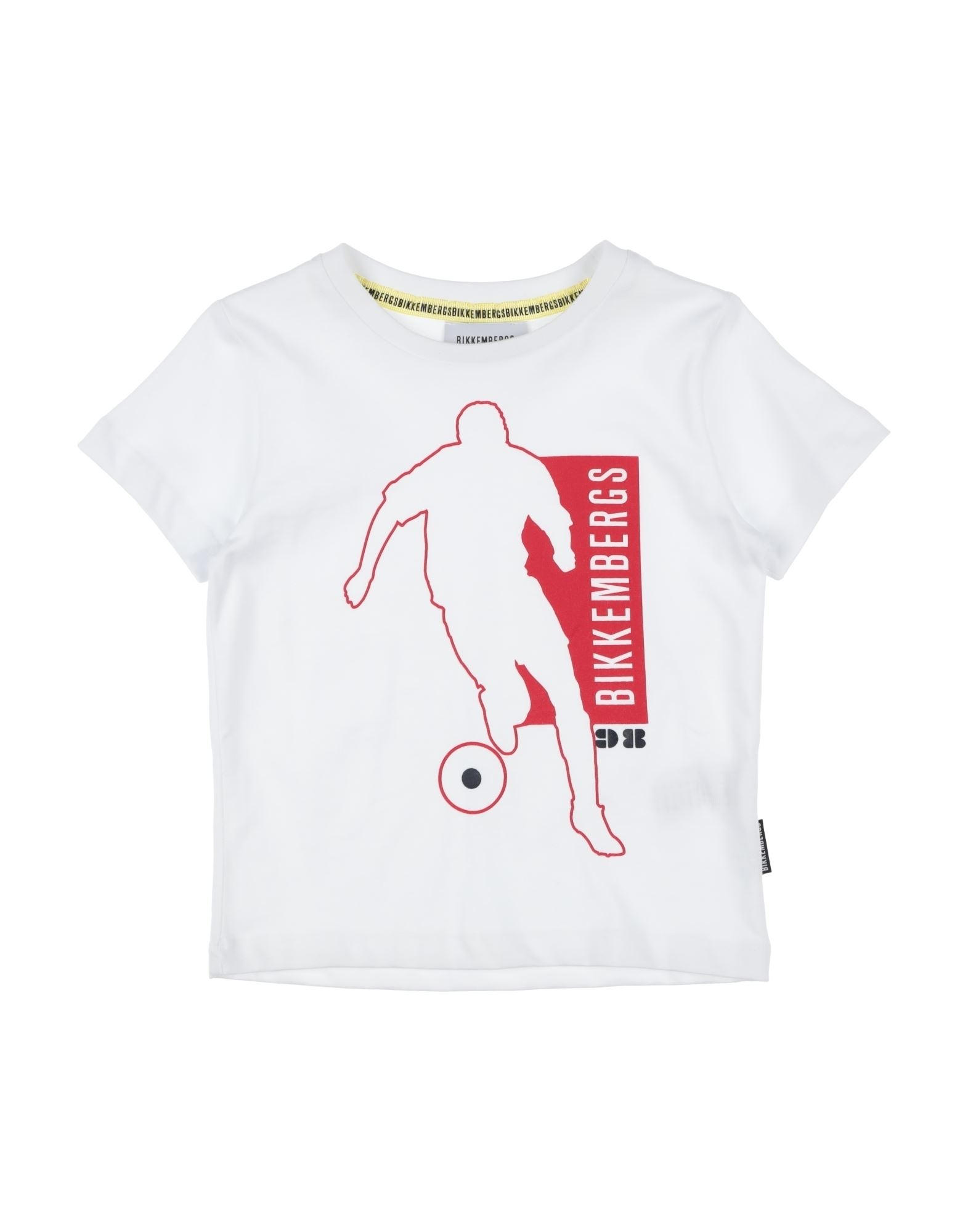 BIKKEMBERGS T-shirts Kinder Weiß von BIKKEMBERGS