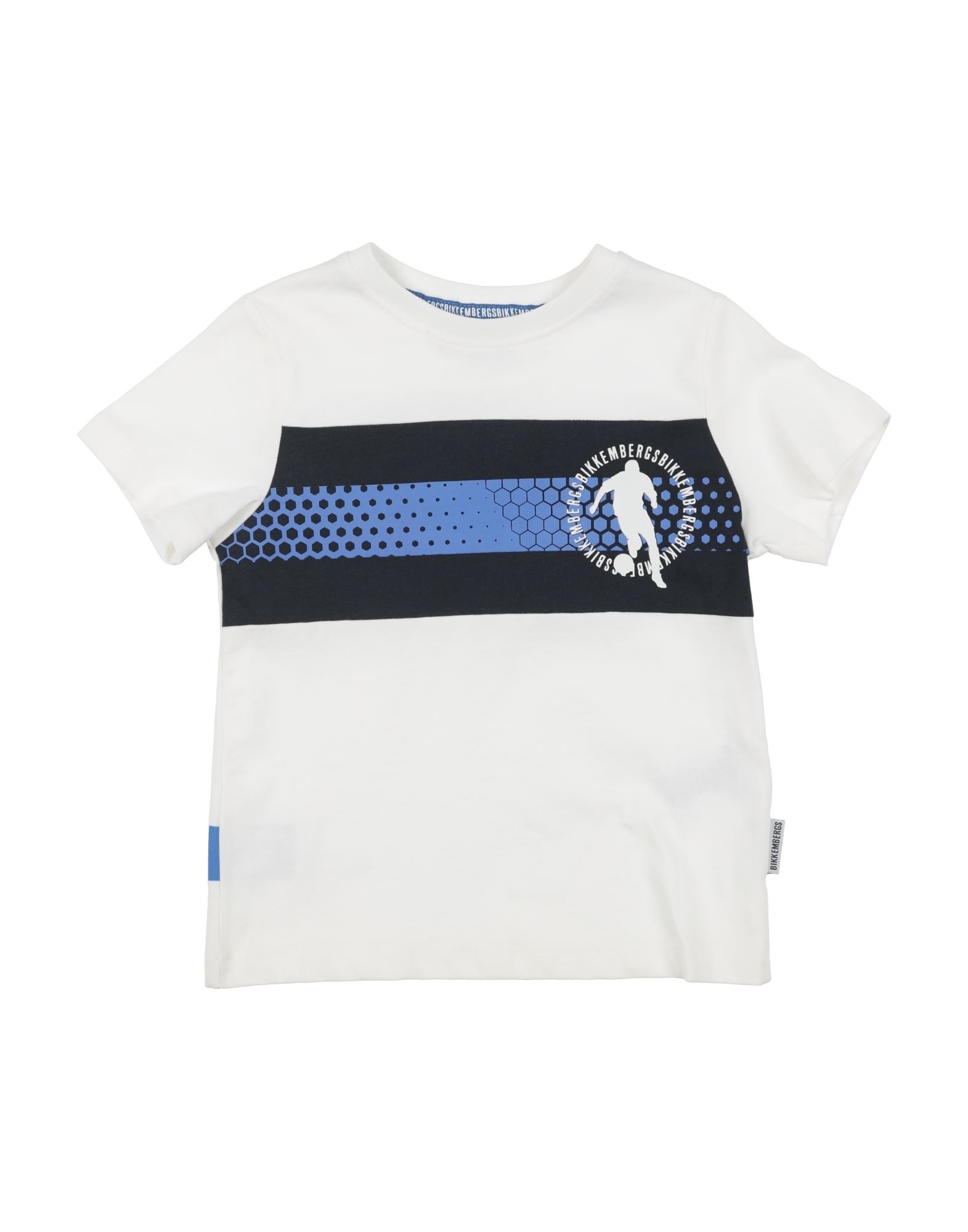 BIKKEMBERGS T-shirts Kinder Weiß von BIKKEMBERGS