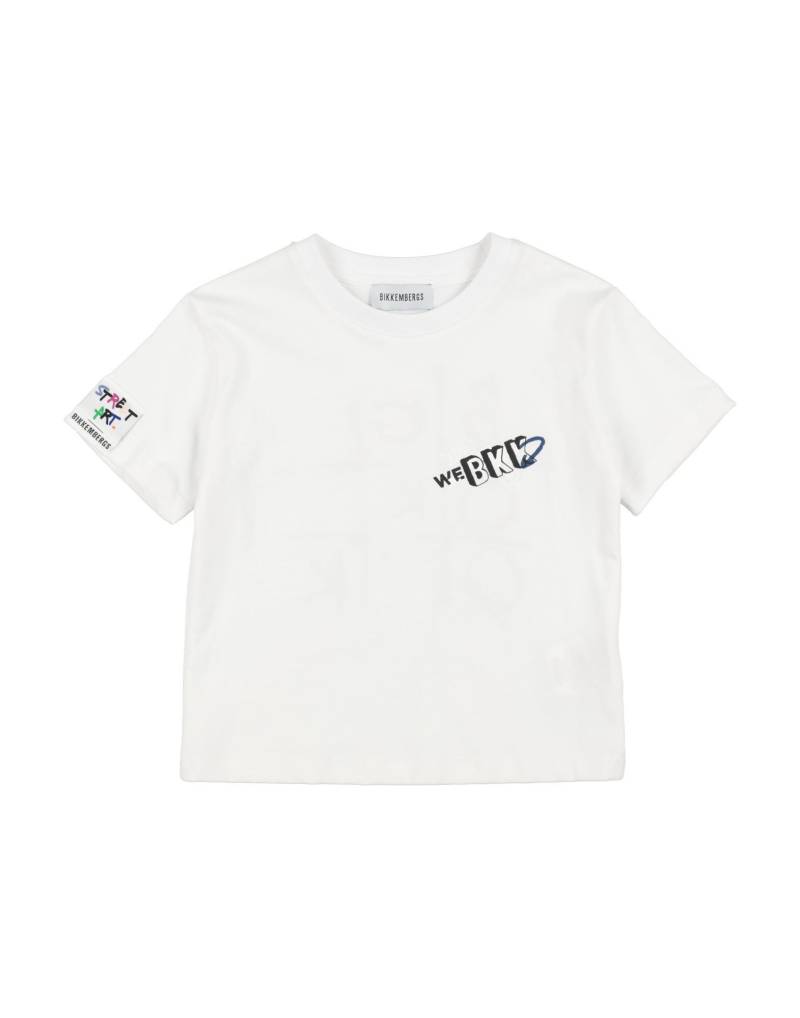 BIKKEMBERGS T-shirts Kinder Weiß von BIKKEMBERGS