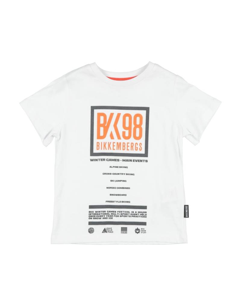 BIKKEMBERGS T-shirts Kinder Weiß von BIKKEMBERGS