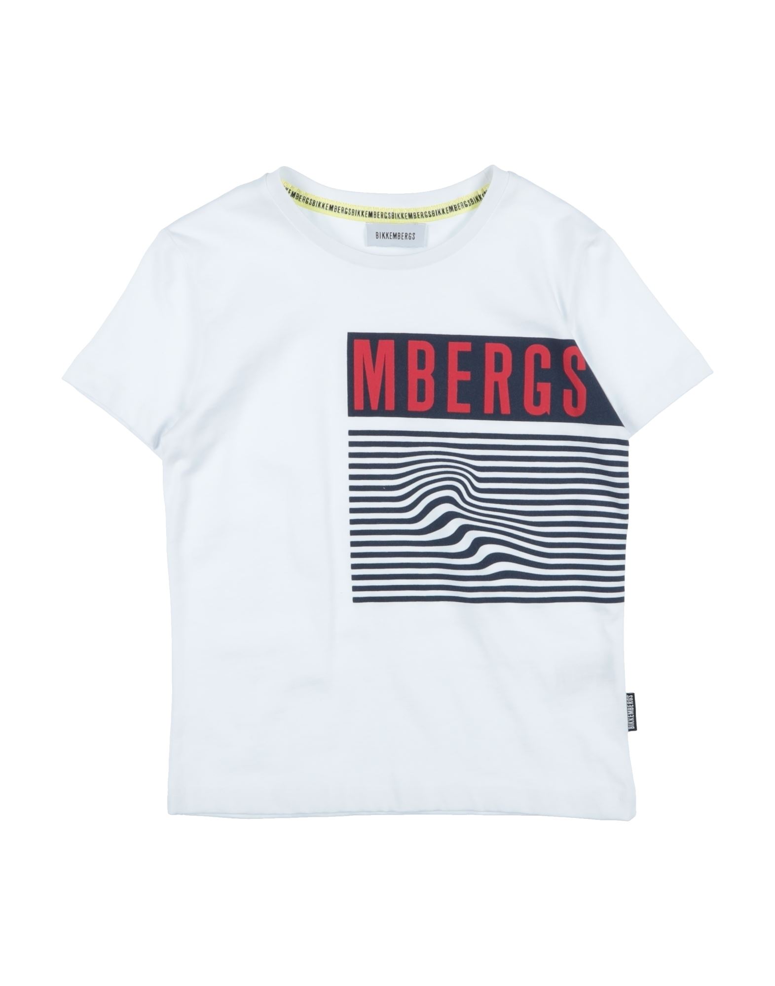 BIKKEMBERGS T-shirts Kinder Weiß von BIKKEMBERGS