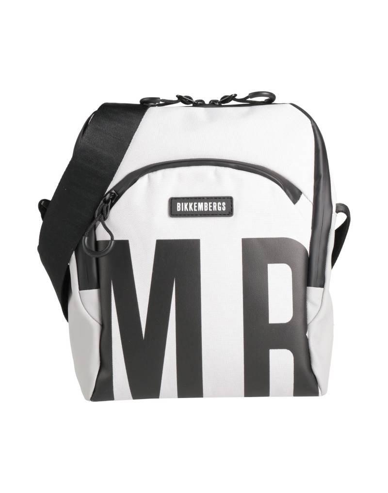 BIKKEMBERGS Umhängetasche Herren Hellgrau von BIKKEMBERGS