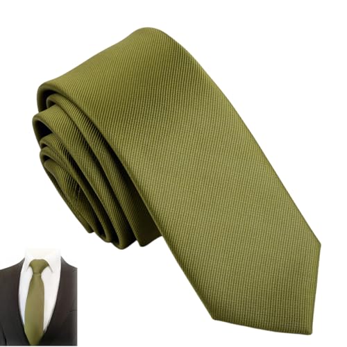 BIKPRST Men'S Tie Slim Plain Silk Ties For Men Classic Formal Elegant Tie Wedding Party Business Tie 6 Cm von BIKPRST