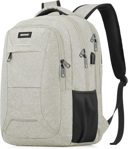 BIKROD Rucksack Herren, Schulrucksack Jungen Teenager, 15.6 Zoll Laptoptasche mit USB Ladeanschluss, Arbeit Reisen Wasserdicht Rucksack mit Anti Diebstahl Tasche, 20-30 L BIKROD Rucksack Herren, Schulrucksack Jungen Teenager, 15.6 Zoll Laptoptasche mit USB Ladeanschluss, Arbeit Reisen Wasserdicht Rucksack mit Anti Diebstahl Tasche, 20-30 L von BIKROD
