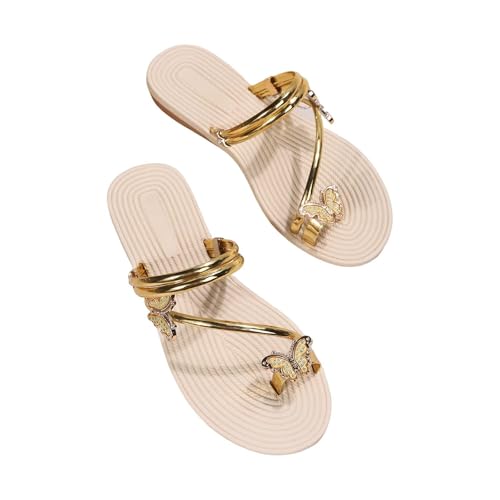 BILIKEYU Sandalen Damen Offene Flache Slip-On-Flip-Flops Hausschuhe Elegant Leicht Bequeme Rutschfest Freizeit Slipper Sandalen Strand Urlaub Trendy Holiday gr 38 BILIKEYU Sandalen Damen Offene Flache Slip-On-Flip-Flops Hausschuhe Elegant Leicht Bequeme Rutschfest Freizeit Slipper Sandalen Strand Urlaub Trendy Holiday gr 38 von BILIKEYU