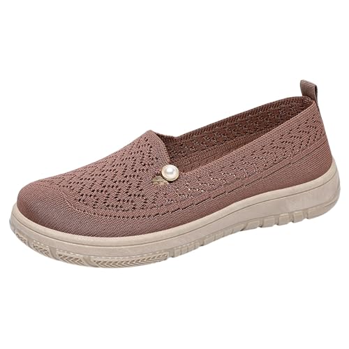 BILIKEYU Sneaker Damen Bequeme Slip On Sport Wanderschuhe Atmungsaktive Mesh Leichte Gestrickte Turnschuhe Weiche Sohle rutschfeste Freizeit Outdoor Gehen Sportschuhe gr 40 BILIKEYU Sneaker Damen Bequeme Slip On Sport Wanderschuhe Atmungsaktive Mesh Leichte Gestrickte Turnschuhe Weiche Sohle rutschfeste Freizeit Outdoor Gehen Sportschuhe gr 40 von BILIKEYU