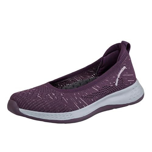 BILIKEYU Sneaker Damen Flache Slip On Sport Wanderschuhe Atmungsaktive Mesh Gestrickte Leichte rutschfeste Bequem Freizeit Sportschuhe für Komfortables Gehen gr 39 BILIKEYU Sneaker Damen Flache Slip On Sport Wanderschuhe Atmungsaktive Mesh Gestrickte Leichte rutschfeste Bequem Freizeit Sportschuhe für Komfortables Gehen gr 39 von BILIKEYU