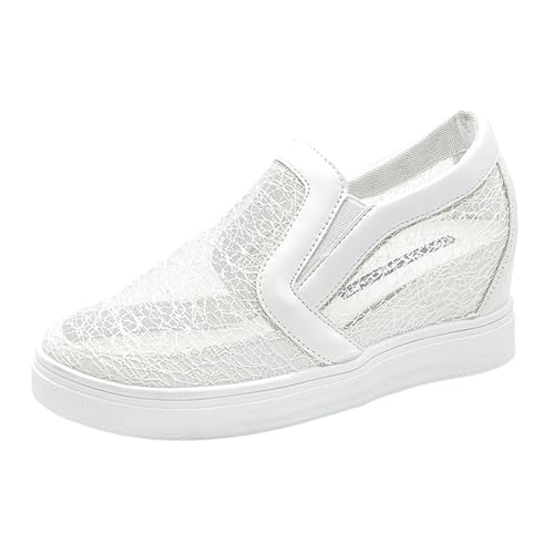 BILIKEYU Walkingschuhe Damen Keilabsatz Spitze Pailletten Atmungsaktiv Mesh Loafers Bestickte rutschfeste Slip On Sneaker Freizeitschuhe Bequeme Weiche Damenschuhe gr 38 BILIKEYU Walkingschuhe Damen Keilabsatz Spitze Pailletten Atmungsaktiv Mesh Loafers Bestickte rutschfeste Slip On Sneaker Freizeitschuhe Bequeme Weiche Damenschuhe gr 38 von BILIKEYU