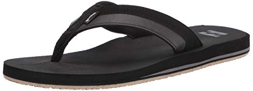 Billabong Herren Ganztägige Impact-Sandalen Flipflop, Schwarz Stealth, 43 EU von Billabong