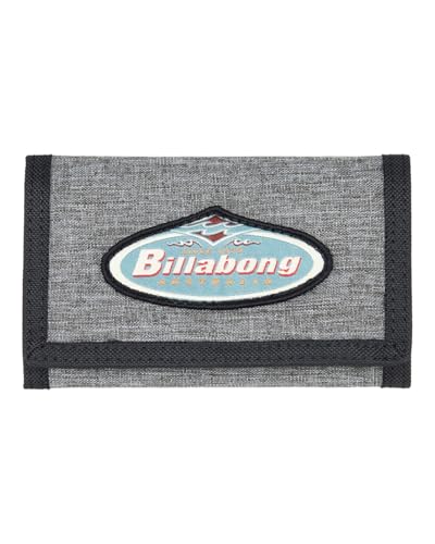 Billabong Tribong Patch - Tri-Fold Wallet for Men - Dreifach faltbares Portemonnaie - Männer - One Size - Grau von BILLABONG