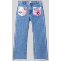 BILLIEBLUSH Regular Fit Jeans im 5-Pocket-Design in Blau, Größe 140 von BILLIEBLUSH
