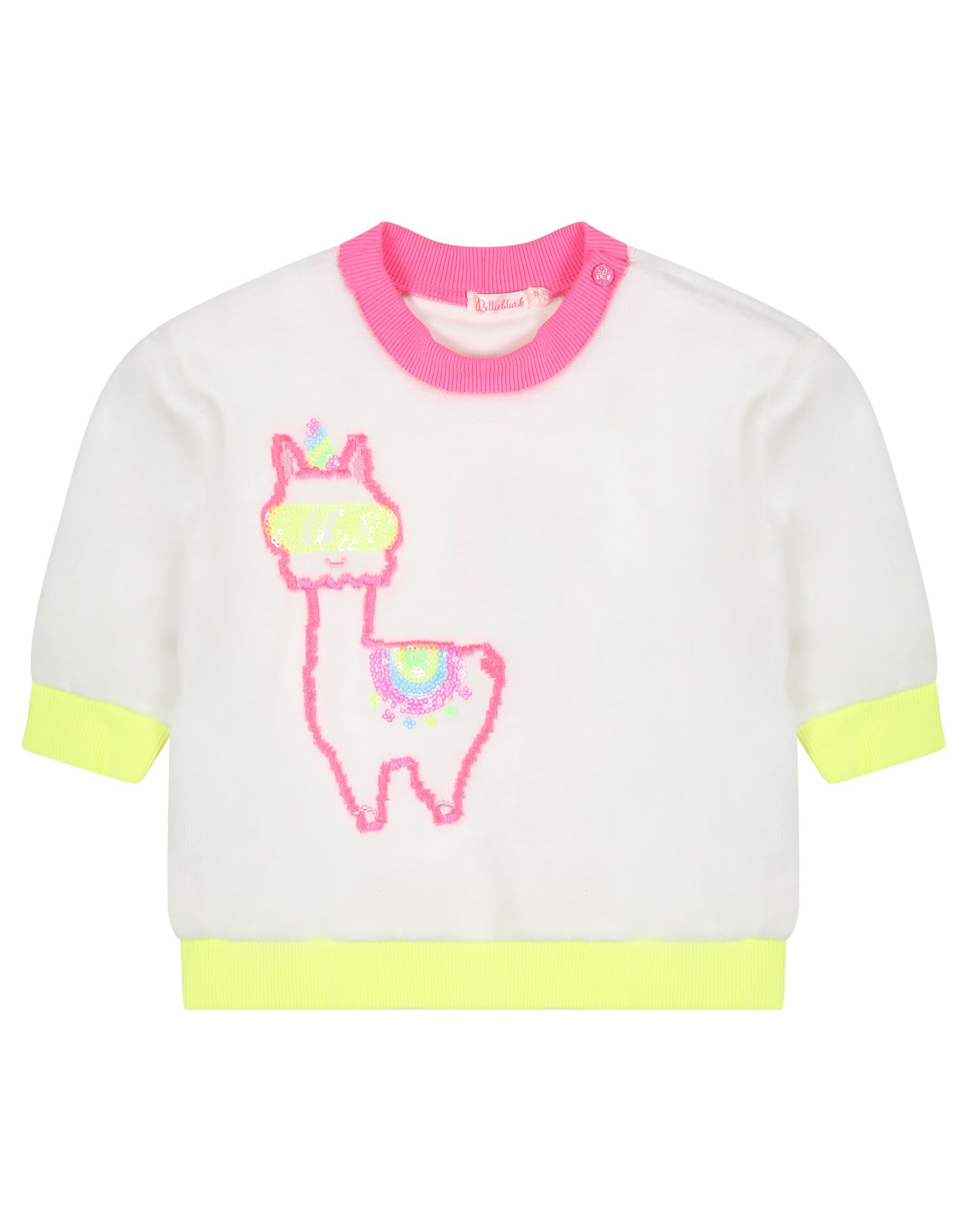 BILLIEBLUSH Sweatshirt Kinder Weiß von BILLIEBLUSH