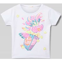 BILLIEBLUSH T-Shirt mit Motiv-Print in Weiss, Größe 128 von BILLIEBLUSH