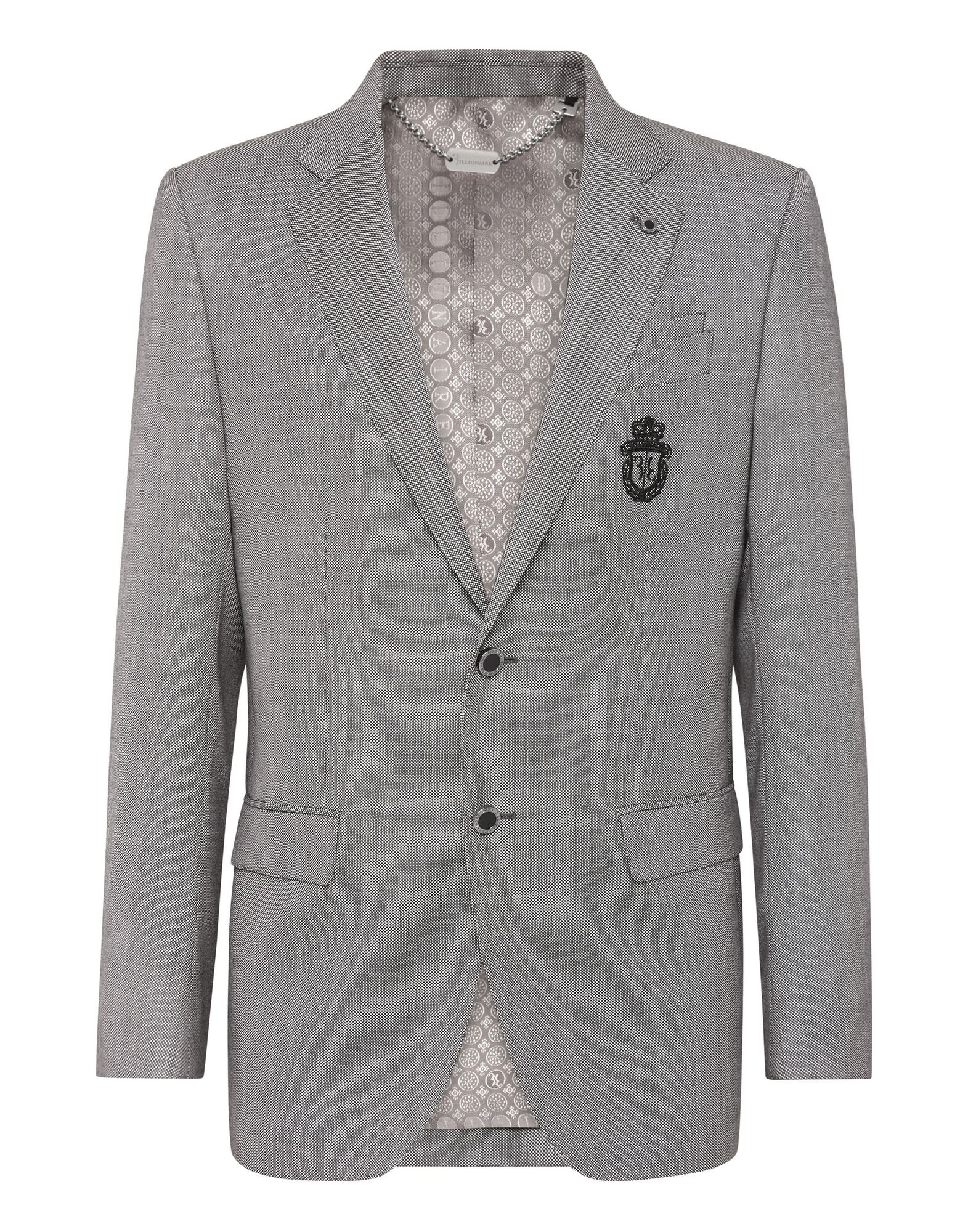 BILLIONAIRE Blazer Herren Grau von BILLIONAIRE