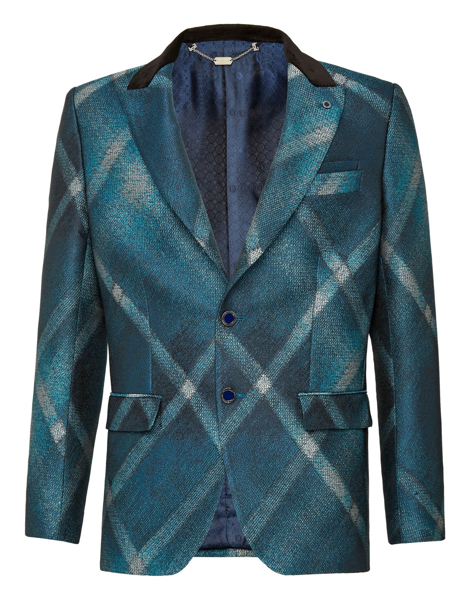 BILLIONAIRE Blazer Herren Blau von BILLIONAIRE