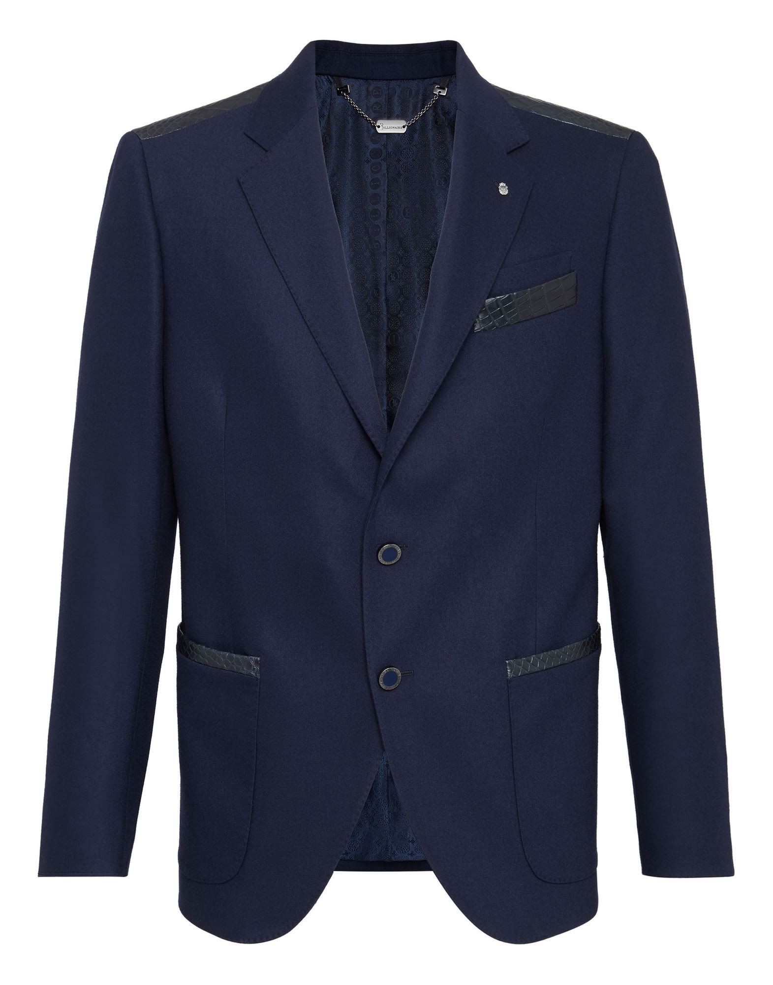 BILLIONAIRE Blazer Herren Blau von BILLIONAIRE