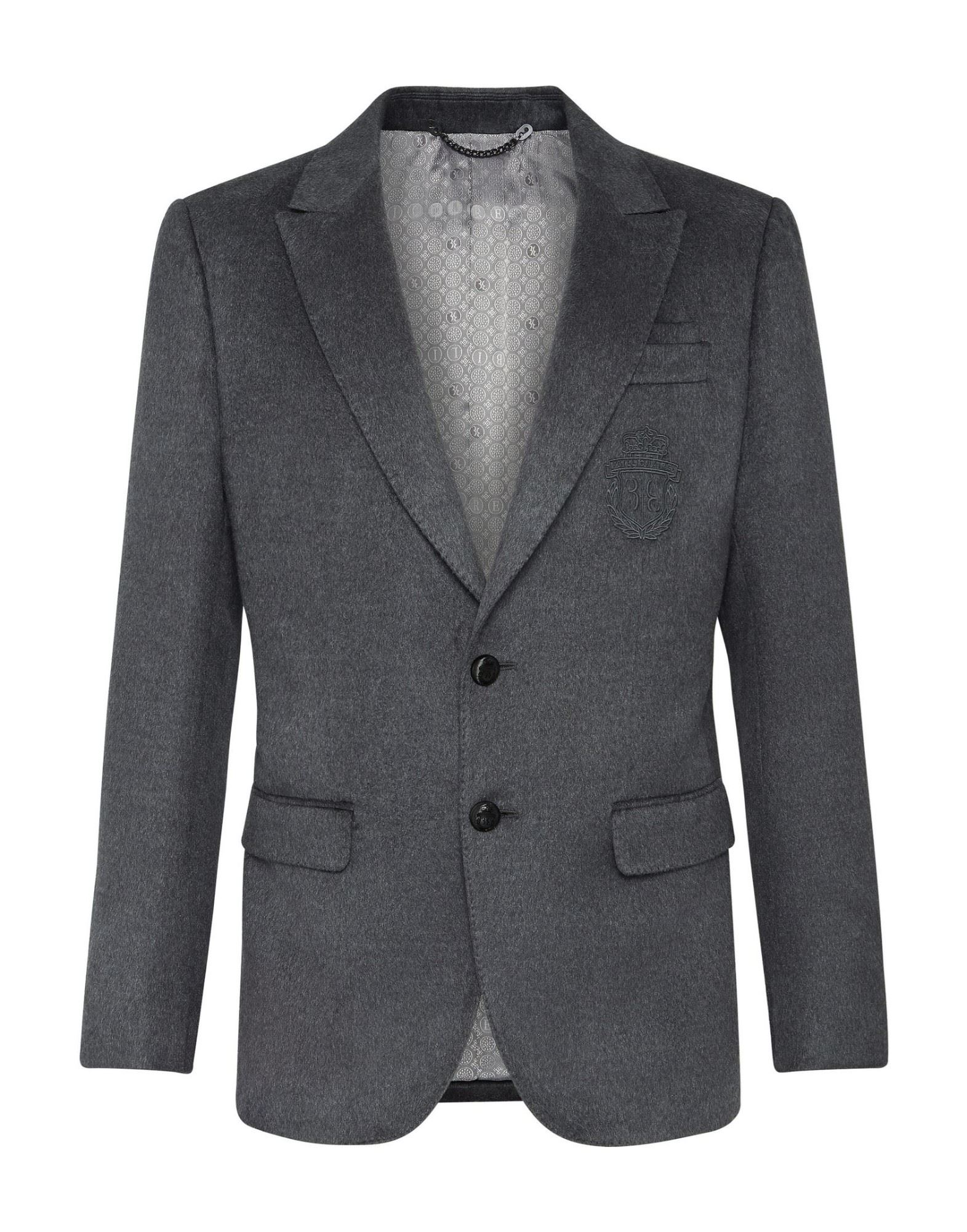 BILLIONAIRE Blazer Herren Grau von BILLIONAIRE