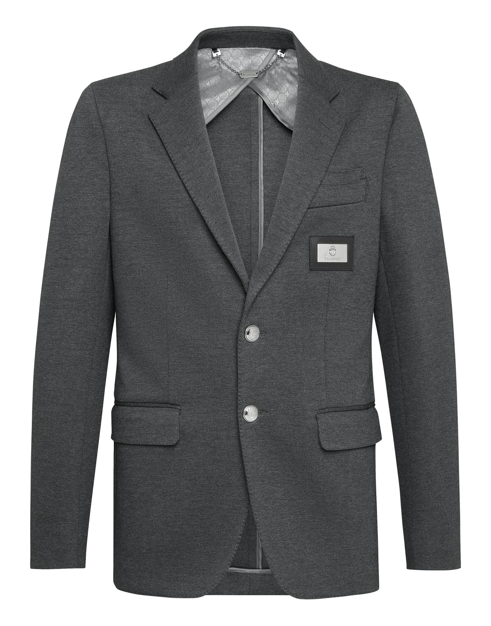 BILLIONAIRE Blazer Herren Grau von BILLIONAIRE