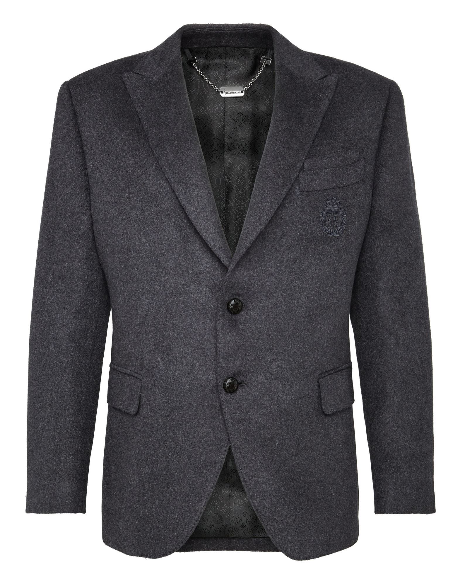 BILLIONAIRE Blazer Herren Grau von BILLIONAIRE