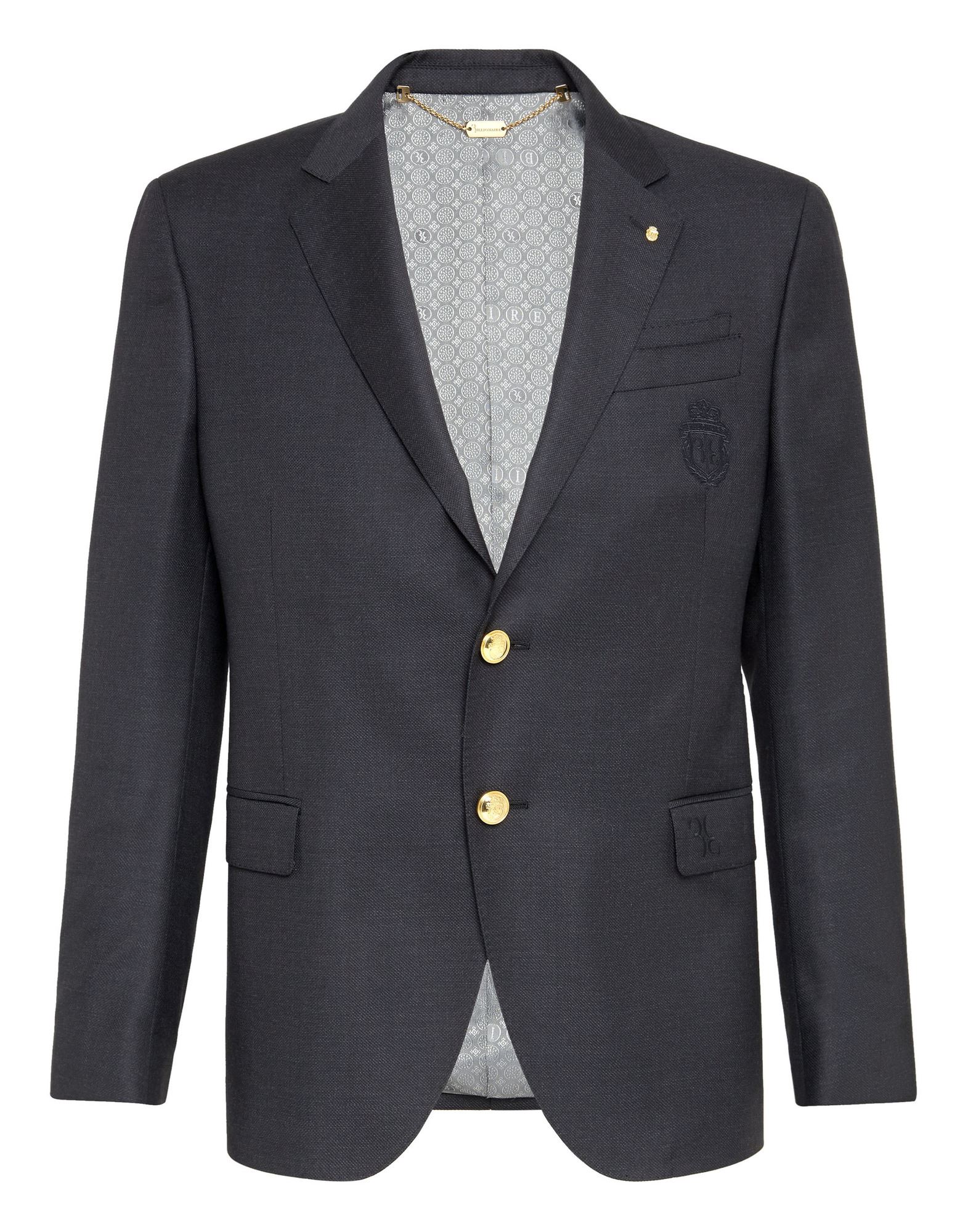 BILLIONAIRE Blazer Herren Schwarz von BILLIONAIRE