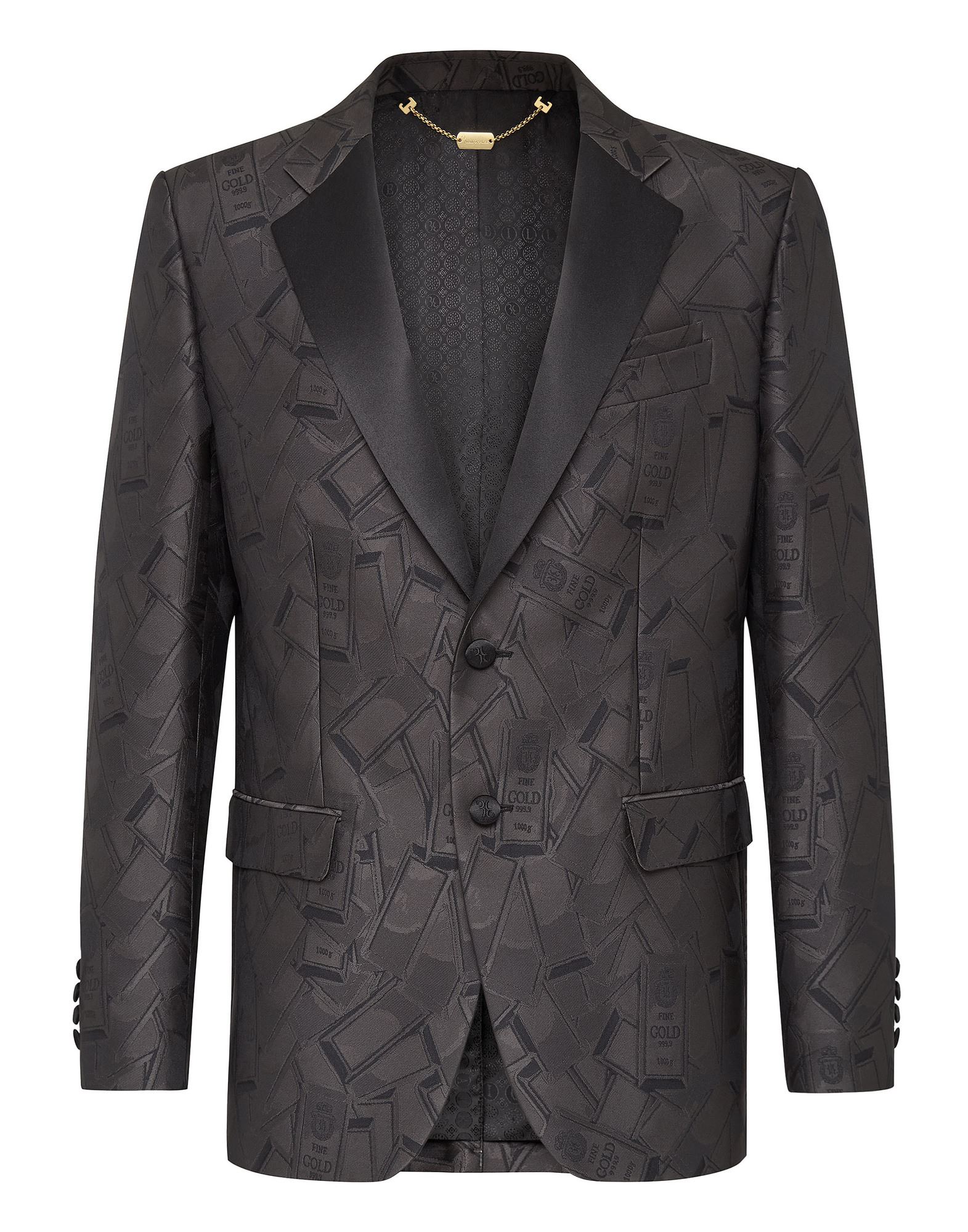 BILLIONAIRE Blazer Herren Schwarz von BILLIONAIRE